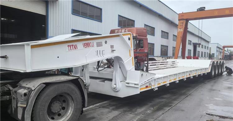 4 Axle Detachable Gooseneck Trailer for Sale In Ghana