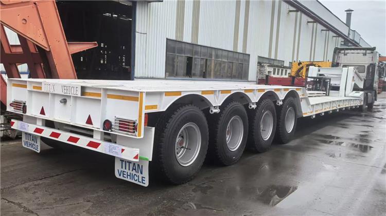 4 Axle Detachable Gooseneck Trailer for Sale In Ghana