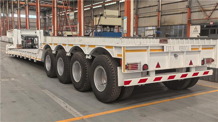 4 Axle Detachable Gooseneck Trailer for Sale In Ghana