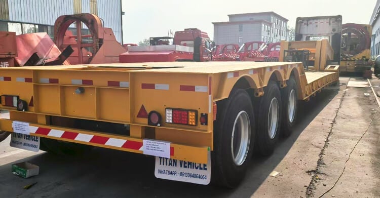3 Axle 80 Ton Removable Gooseneck Trailer for Sale in Jamaica