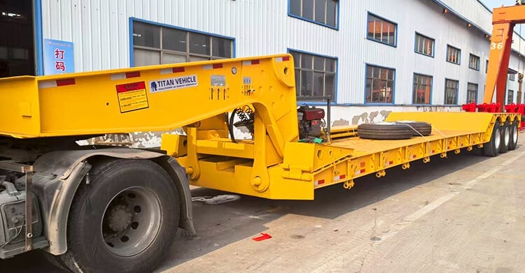 3 Axle 80 Ton Removable Gooseneck Trailer for Sale in Jamaica