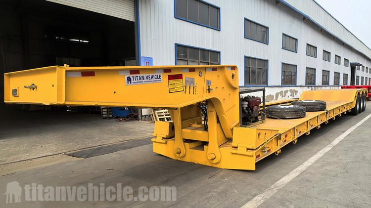 60 Ton Detach Gooseneck Trailer for Sale in Nigeria