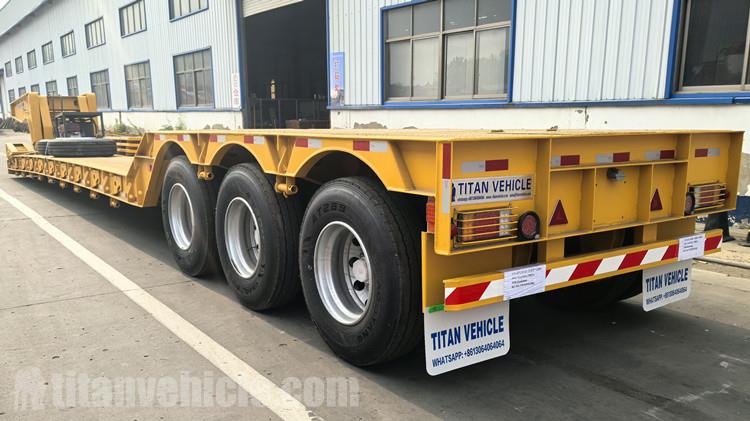 60 Ton Detach Gooseneck Trailer for Sale in Nigeria
