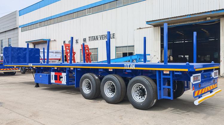 Flatbed Trailer with Columns for Sale in Zimbabwe