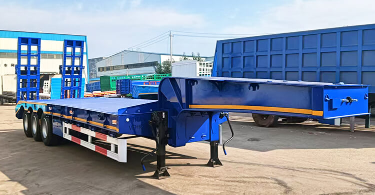 3 Axle Semi Lowbed Trailer for Sale in Tanzania