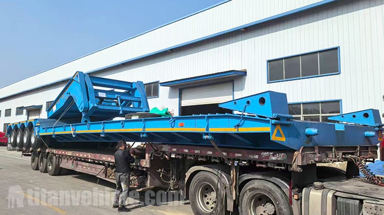 4 Line 8 Axle RGN Removable Gooseneck Trailer for Sale in Jamaica