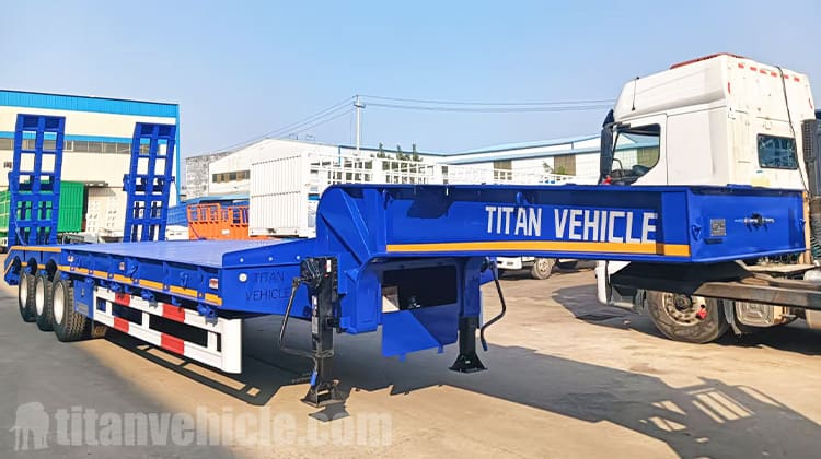 3 Axle Semi Low Loader Trailer for Sale in Angola