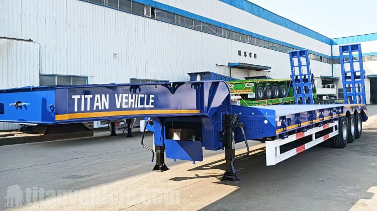 3 Axle Semi Low Loader Trailer for Sale in Angola