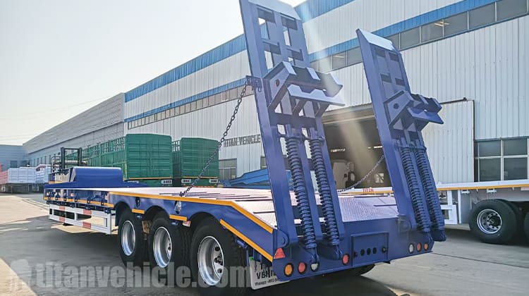 3 Axle Semi Low Loader Trailer for Sale in Angola