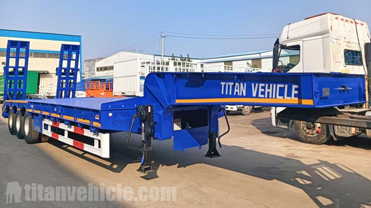 Tri Axle Semi Lowbed Trailer in Stock for Sale in Guyana