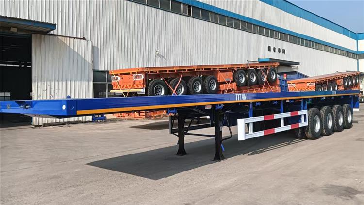 4 Axle Flatbed Trailer for Sale In UAE