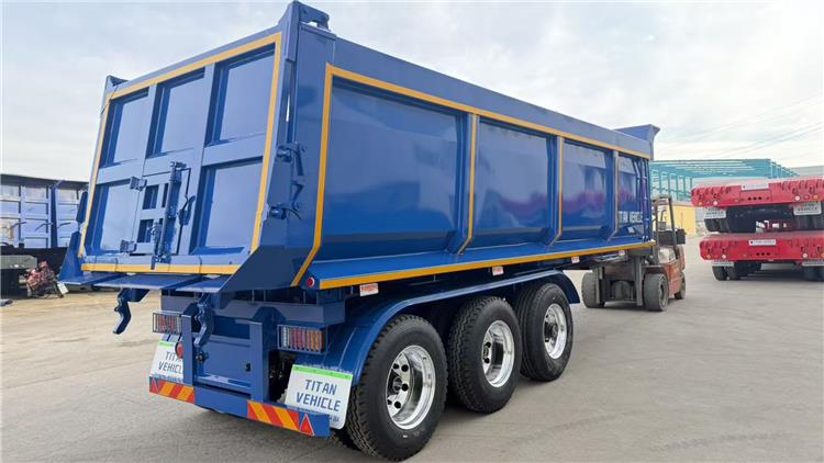 3 Axle 60 Ton Dump Semi Trailer for Sale In Cameroon