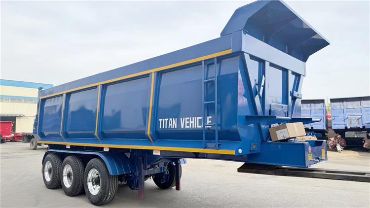 3 Axle 60 Ton Dump Semi Trailer for Sale In Cameroon