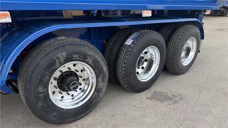 3 Axle 60 Ton Dump Semi Trailer for Sale In Cameroon
