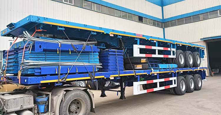 3 Axle Fence Semi Trailer for Sale in Ghana