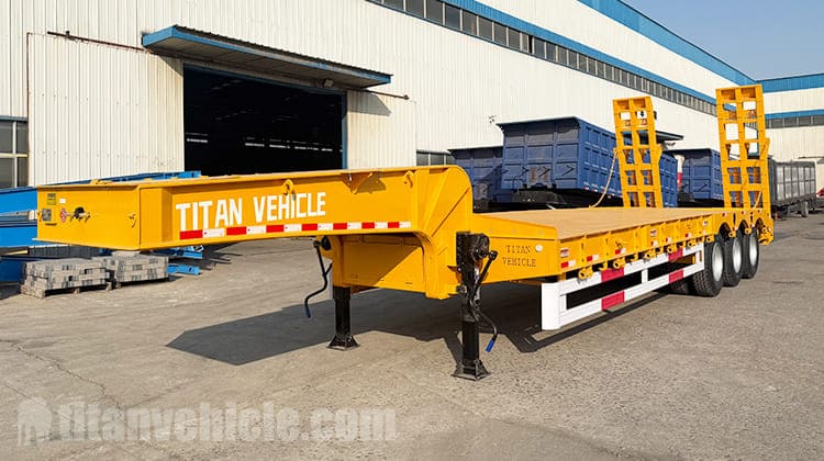 Tri Axle Low Loader Trailer for Sale in Angola