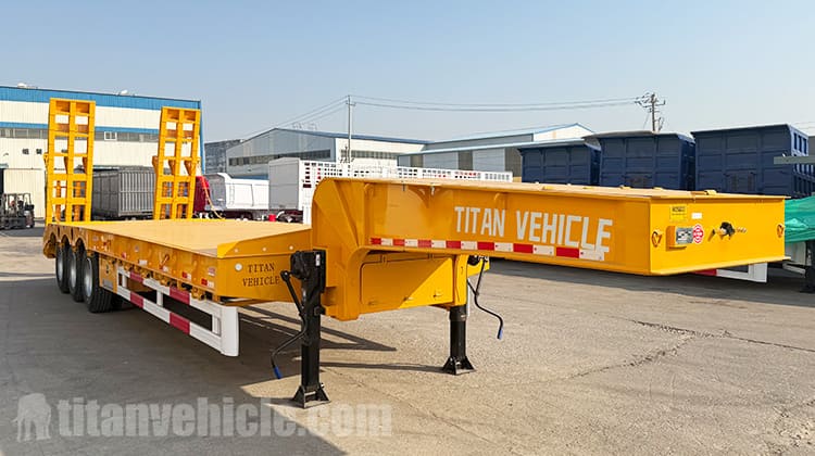 Tri Axle Low Loader Trailer for Sale in Angola