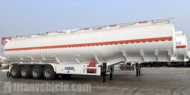 Mali Customer came to TITAN to Buy Fuel Tanker Trailers