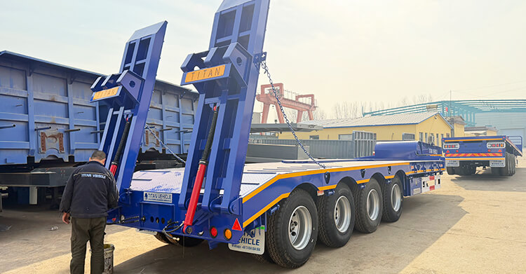 4 Axle Low Loader for Sale Price in Ghana