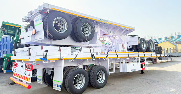 Superlink Flat Deck Trailer for Sale in Senegal
