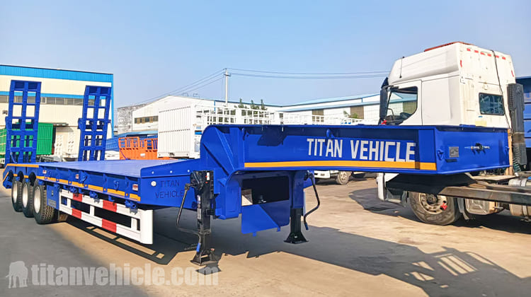 3 Axle Semi Low Loader Trailer for Sale in Tanzania