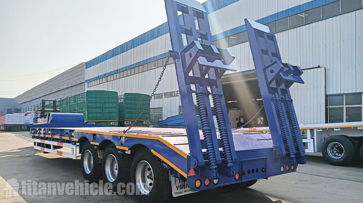 3 Axle Semi Low Loader Trailer for Sale in Tanzania