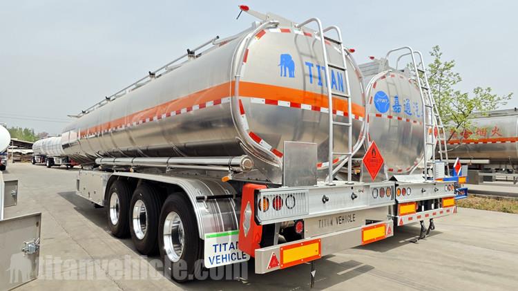 Aluminum Tanker Semi Trailer for Sale in Jamaica