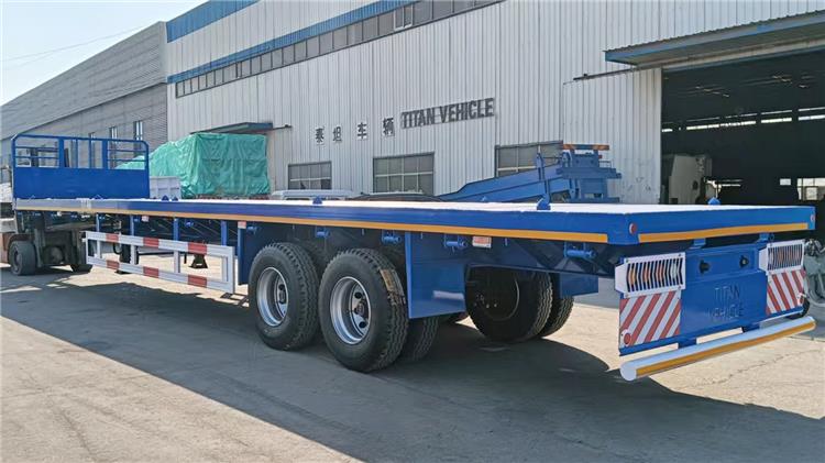 2 Axle Flatbed Trailer for Sale In Tanzania