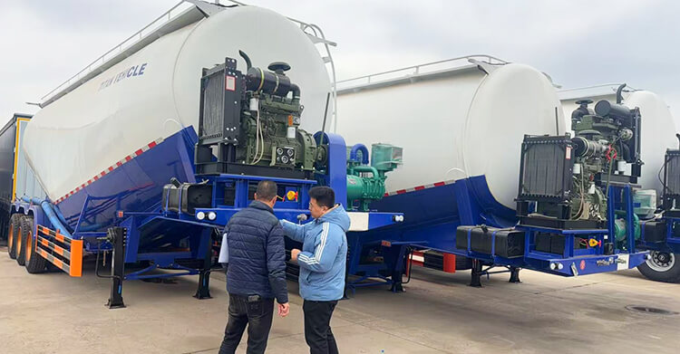 3 Axle Cement Bulker Tanker for Sale in UAE