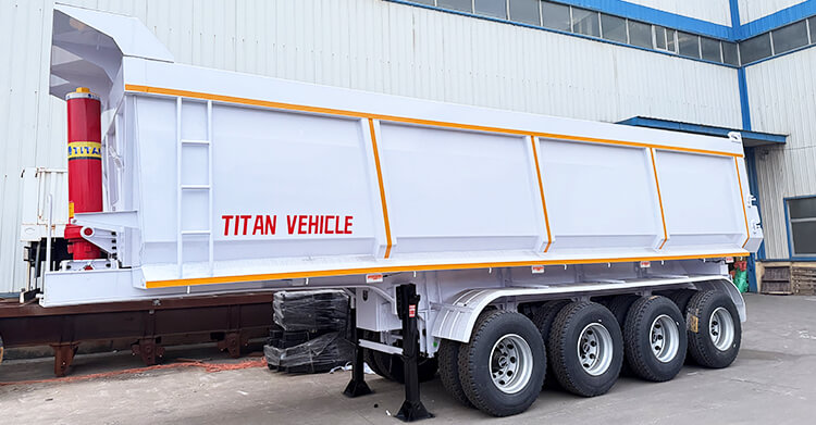4 Axle Dump Semi Trailer for Sale in Jamaica