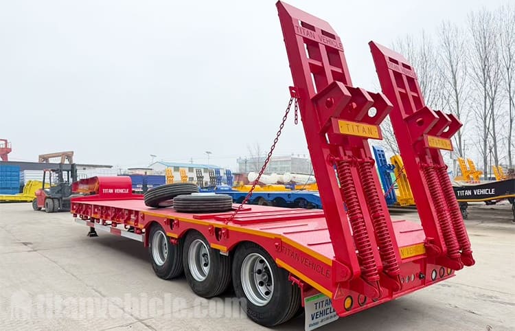 3 Axle Low Bed Semi Trailer for Sale in Uganda