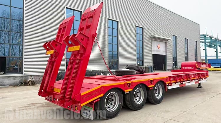 3 Axle Low Bed Semi Trailer for Sale in Uganda