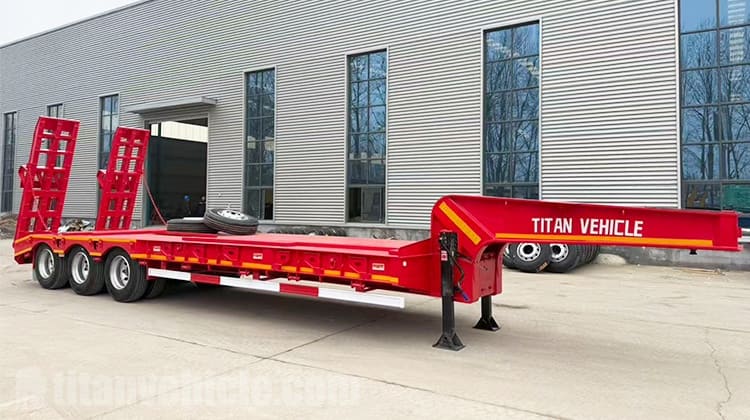 3 Axle Low Bed Semi Trailer for Sale in Uganda