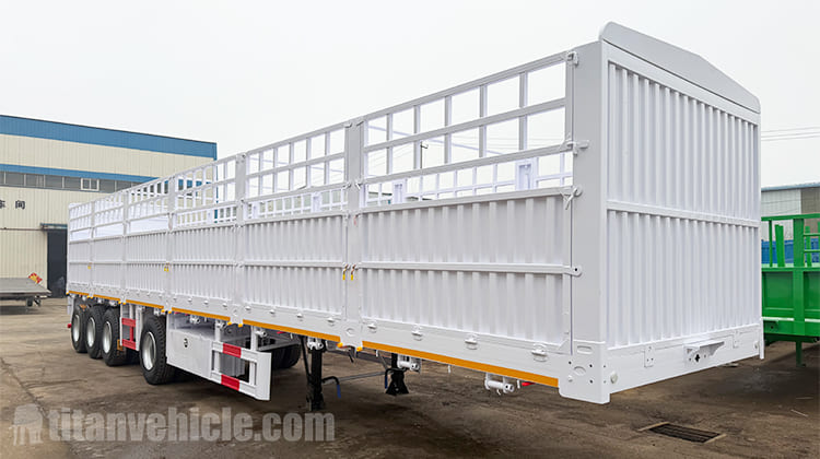 4 Axle Fence Cargo Semi Trailer for Sale in Zimbabwe