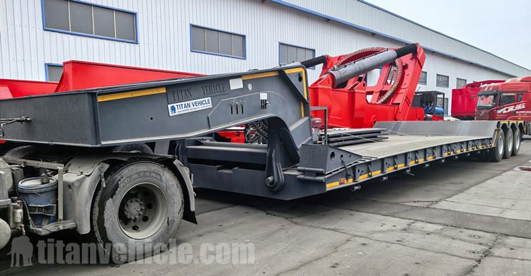 120 Ton Heavy Duty RGN Lowboy Trailer for Sale in Nigeria