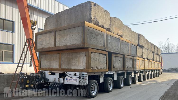 SPMT Modular Trailer for Sale in Mexico