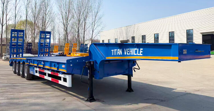 3 Axle 80 Ton Low Loader Stock for Sale in Ghana