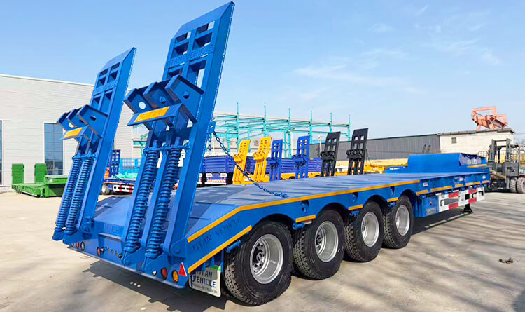 3 Axle 80 Ton Low Loader Stock for Sale in Ghana