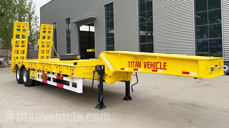 2 Axle Low Bed Trailer Price in Sierra Leone