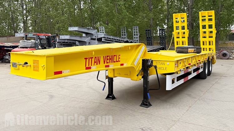 2 Axle Low Bed Trailer Price in Sierra Leone