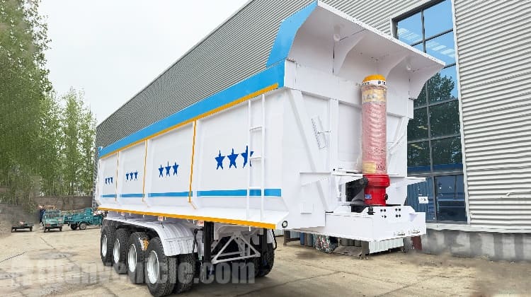 4 Axle Semi Tipper Trailer for Sale in Tanzania
