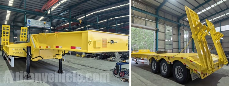 3 Axle Lowbed Semi Trailer for Sale in Namibia