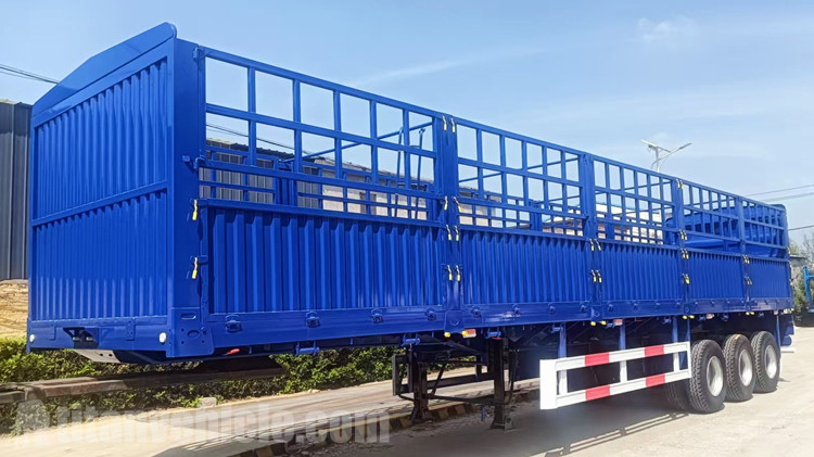 3 Axle Fence Semi Trailer for Sale in Mozambique