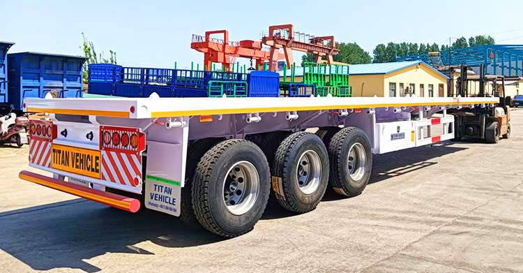 40 Foot Flatbed Trailer for Sale in Tanzania