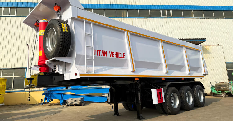 3 Axle Dump Semi Trailer for Sale in Jamaica