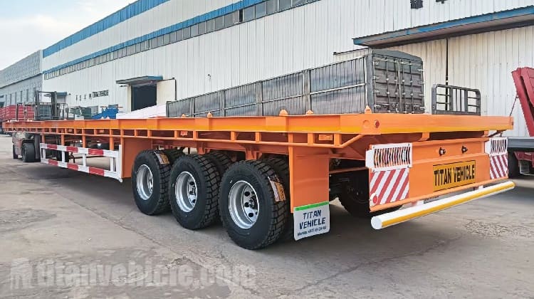 40 Ft Flatbed Semi Trailer for Sale in Uganda