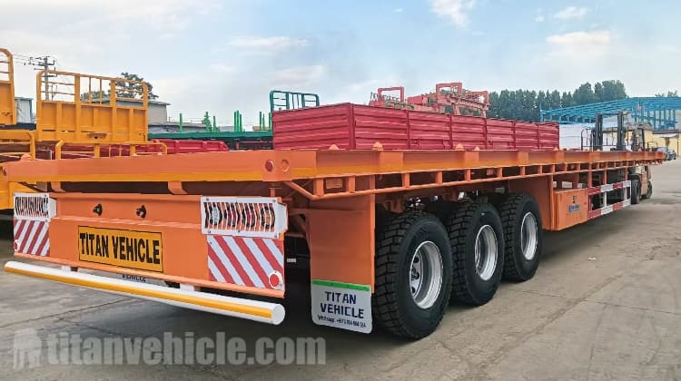 40 Ft Flatbed Semi Trailer for Sale in Uganda
