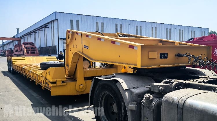 80 Ton Lowboy Gooseneck Trailer for Sale in Sierra Leone