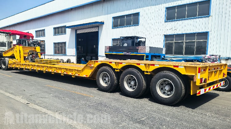 80 Ton Lowboy Gooseneck Trailer for Sale in Sierra Leone