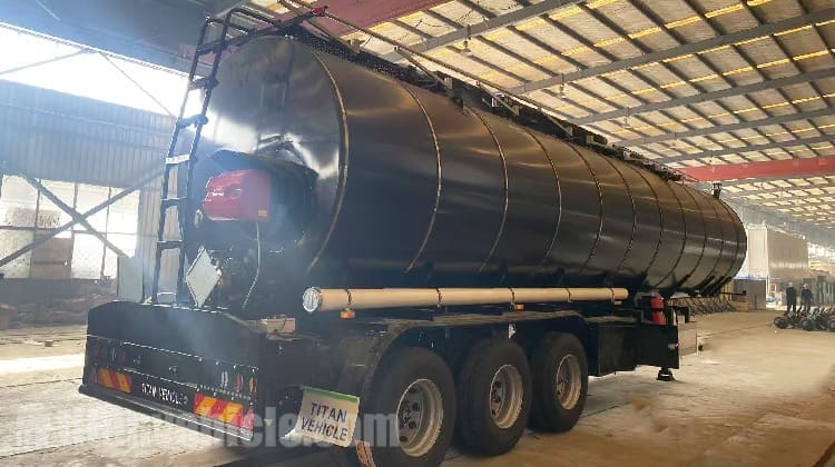 Tri Axle Liquid Asphalt Tanker Trailer for Sale in Guinea